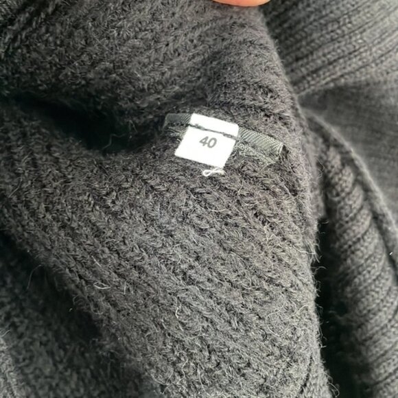 Isabel Marant Etoile Wool Blend Split Layered Hem Midi Dress US 8 - Picture 5 of 8